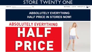 Store Twenty One