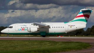 avión de Lamia