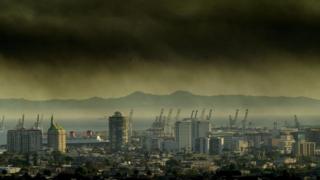 Contaminación del aire en California