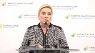 Керівниця Департаменту фінансового контролю та моніторингу способу життя НАЗК Ганна Соломатіна