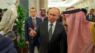 الرئيس بوتين في السعودية