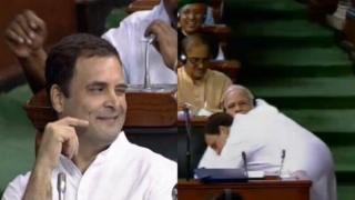 राहुल गांधी, नरेंद्र मोदी