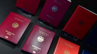 German passports