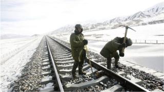 China and India continue to build infrastructure such as railways and bridges in areas with disputed borders.