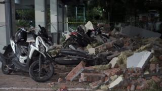 Землетрясение на острове Ломбок