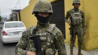 Marines en Ciudad de México