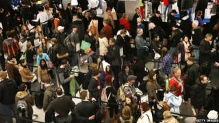 airport queue