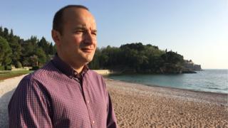 Pavićević u Budvi, 13. april 2018.