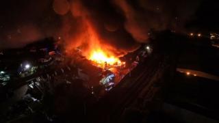 Great Blakenham fire
