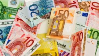 Euro bills
