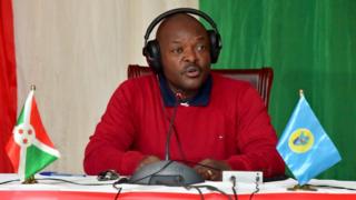 Perezida Petero Nkurunziza avuga ko bafise ibimenyesto vyose vyerekana ko ari u Rwanda ruheruka gutera u Burundi
