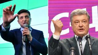 Зеленский и Порошенко