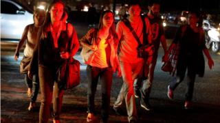 blackout in Caracas