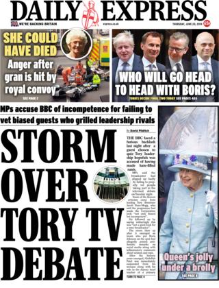 Daily Express 20 June