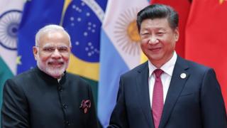 नरेंद्र मोदी और शी जिनपिंग