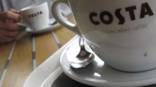 Costa coffee cup