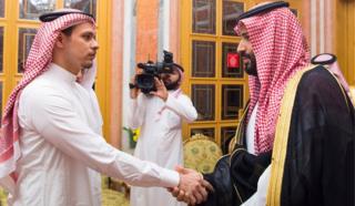 Saudi Crown Prince meets Khashoggi's son, Salah, in Riyadh