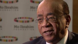 Mo Ibrahim fustige les complices de la corruption en Afrique.