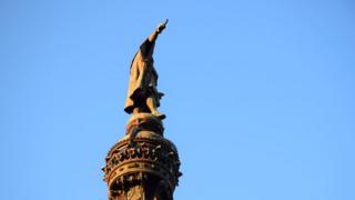 Памятник Колумбу, Барселона, 5 октября