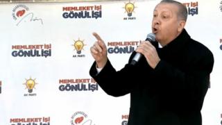 Cumhurbaşkanı ve AKP Genel Başkanı Recep Tayyip Erdoğan