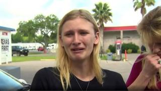 Student crying