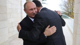 Путин и Асад