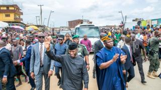 Mataimakin shugaban Najeriya Farfesa Yemi Osinbajo