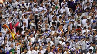 Real Madrid fans
