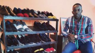 Vidal Kenmoe Shoes by Vidal Rémy Nsabimana Afrique Avenir BBC Afrique