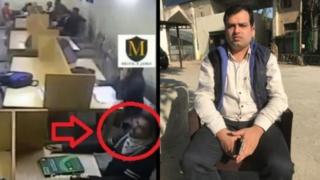 டிசம்பர் 15 அன்று நூலகத்தில் காவல்துறையினரின் வன்முறை வீடியோவில் காணப்படுவரின் பெயர் சல்மான்