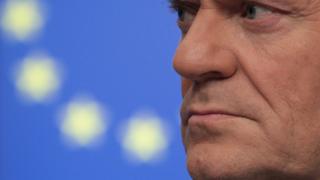 Image shows Donald Tusk