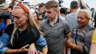 один из особожденных моряков