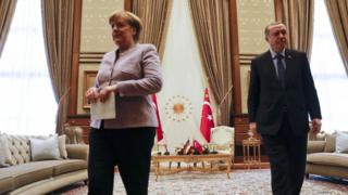 ميركل واردوغان