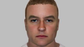 E-fit of man wanted in connection with robbery