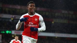 Alex Iwobi wuxu Arsenal xili ciyaareedkan u saftay 35 goor waxaanu u dhaliyey afar gool