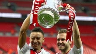 Manchester United ta dauki kofin FA na bara