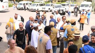 UN evacuation in Sudan