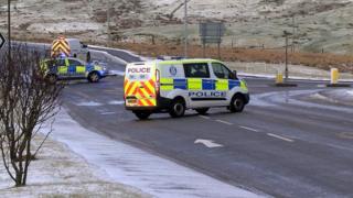 Crash scene