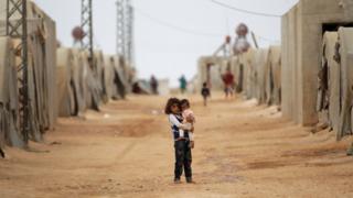 Сирийский лагерь беженцев