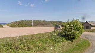 Longniddry Bents car park 2