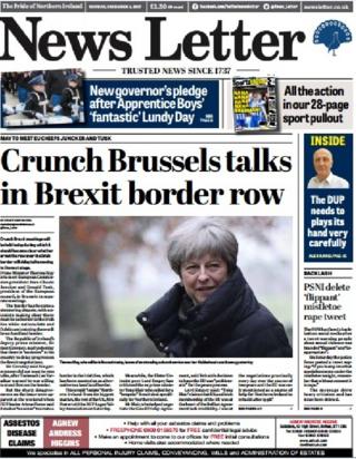 News Letter front page
