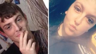 Billy Applegate, 23, and Gaynor Robinson, 19,