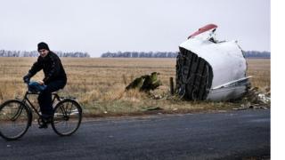 MH17 crash site