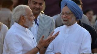 Modi and Manmohan