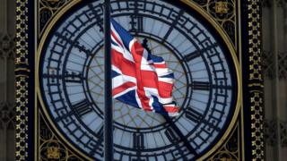 英國國旗和大本鐘