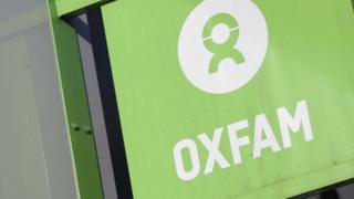 Oxfam sign
