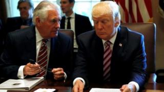 Donald Trump ve Rex Tillerson