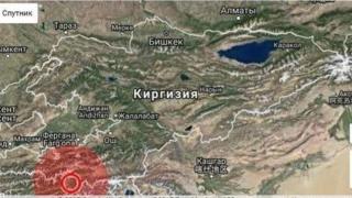 Ѳлкөнүн Сейсмология институтут тараткан маалыматка караганда жер титирөөнүн очогунда 4,5 балл болгон