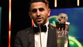 Mahrez ayaa sidoo kale ku guulaystay abaalmarinta BBC ee laacibka Afrika ugu wanaagsan