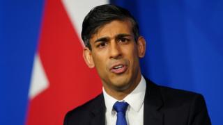 Rishi Sunak at a Downing Street press conference on 7 December